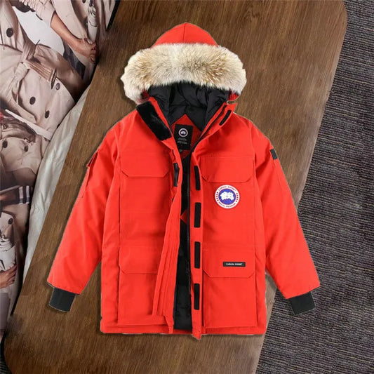Canada Goose Parka Red Jacket