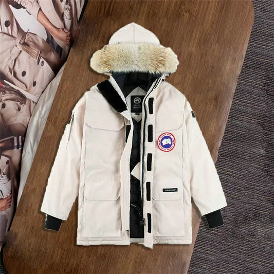 Canada Goose Parka Beige Jacket